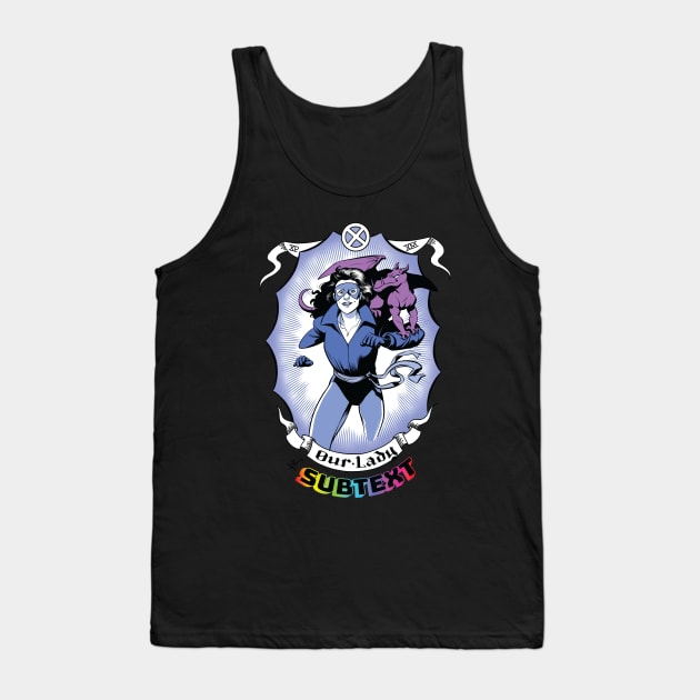 Our Lady of Subtext Tank Top by Jay & Miles X-Plain the X-Men